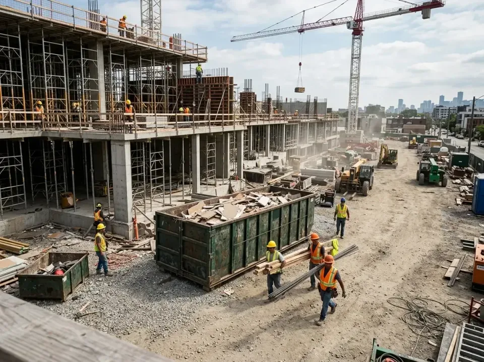 commercial-construction-site-w-002 — frequently asked questions, Low Cost Construction Dumpster Rental in East Dennis, MA